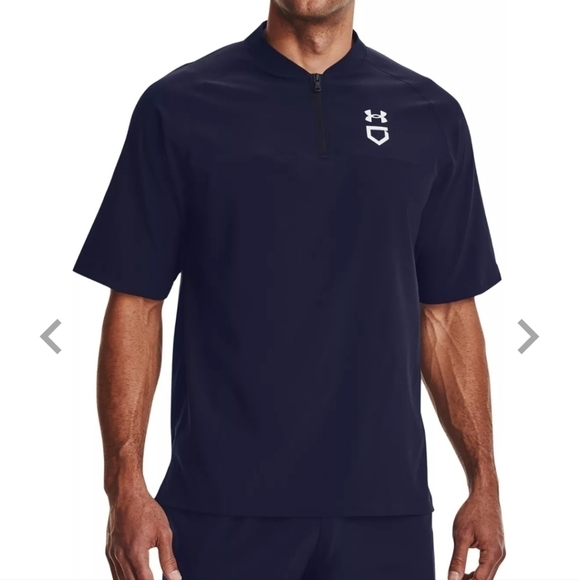 UNDER Armour Men's Utility Short Sleeve Cage Jacket Large NEW - Picture 1 of 6
